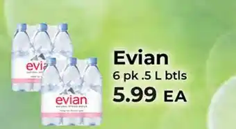 Sunset Foods Evian offer