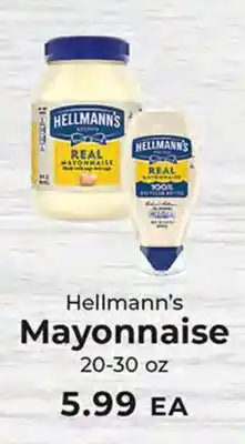 Sunset Foods Hellmann's Mayonnaise offer