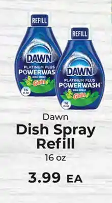 Sunset Foods Dawn Dish Spray Refill offer