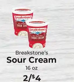 Sunset Foods Breakstone's Sour Cream offer