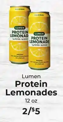 Sunset Foods Lumen Protein Lemonades offer