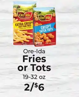 Sunset Foods Ore-Ida Fries or Tots offer