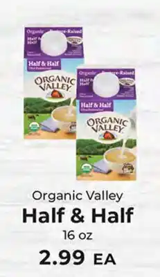 Sunset Foods Organic Valley Half & Half offer