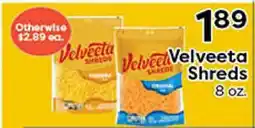 Rich's Fresh Market Velveeta Shreds offer