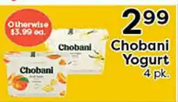 Rich's Fresh Market Chobani Yogurt offer
