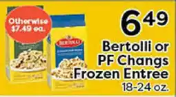 Rich's Fresh Market Bertolli or PF Changs Frozen Entree offer