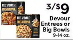 Rich's Fresh Market Devour Entrees or Big Bowls offer