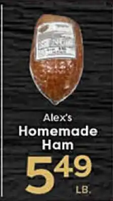 Rich's Fresh Market Alex's Homemade Ham offer
