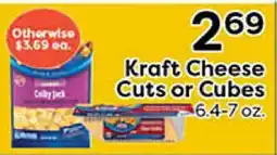 Rich's Fresh Market Kraft Cheese Cuts or Cubes offer