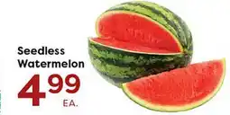 Rich's Fresh Market Seedless Watermelon offer
