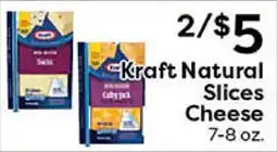 Rich's Fresh Market Kraft Natural Slices Cheese offer