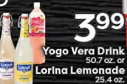 Rich's Fresh Market Yogo Vera Drink 50.7 oz. or Lorina Lemonade 25.4 oz offer
