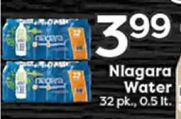 Rich's Fresh Market Niagara Water offer