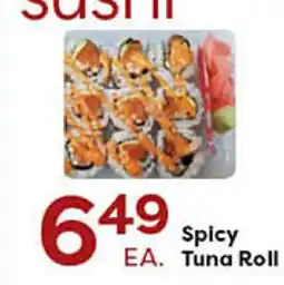 Rich's Fresh Market Spicy Tuna Roll offer