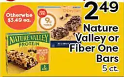 Rich's Fresh Market Nature Valley or Fiber One Bars offer