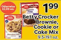 Rich's Fresh Market Betty Crocker Brownie, Cookie or Cake Mix offer