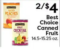 Rich's Fresh Market Best Choice Canned Fruit offer