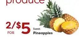 Rich's Fresh Market Sweet Pineapples offer