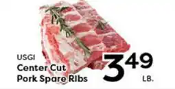Rich's Fresh Market USGI Center Cut Pork Spare Ribs offer