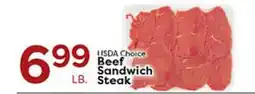 Rich's Fresh Market USDA Choice Beef Sandwich Steak offer