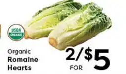 Rich's Fresh Market Organic Romaine Hearts offer