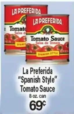 Angelo Caputo's Fresh Market La Preferida Spanish Style Tomato Sauce offer