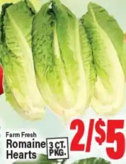 Angelo Caputo's Fresh Market Farm Fresh Romaine Hearts offer