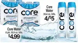Angelo Caputo's Fresh Market Core Water offer