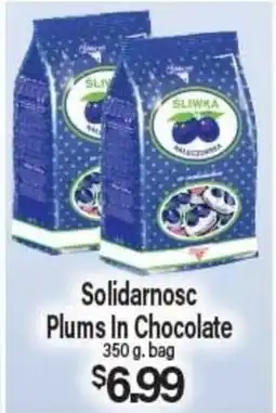 Angelo Caputo's Fresh Market Solidarnosc Plums In Chocolate offer