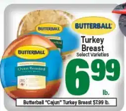 Angelo Caputo's Fresh Market Butterball Cajun Turkey Breast offer