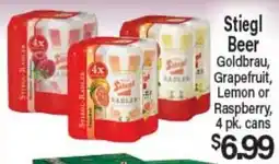 Angelo Caputo's Fresh Market Stiegl Beer offer