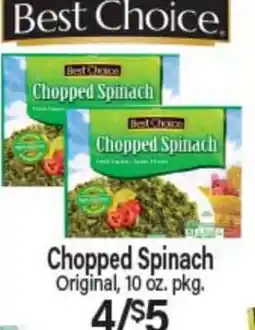 Angelo Caputo's Fresh Market Chopped Spinach offer