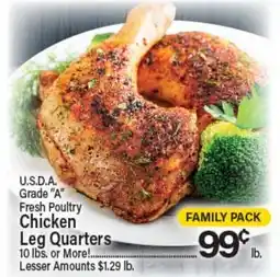 Angelo Caputo's Fresh Market Fresh Poultry Chicken Leg Quarters offer