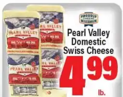 Angelo Caputo's Fresh Market Pearl Valley Domestic Swiss Cheese offer
