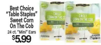 Angelo Caputo's Fresh Market Best Choice Table Staples Sweet Corn On The Cob offer