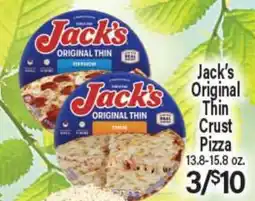 Angelo Caputo's Fresh Market Jack's Original Thin Crust Pizza offer