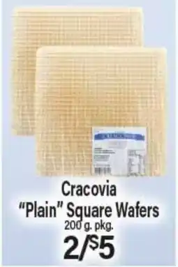Angelo Caputo's Fresh Market Cracovia Plain Square Wafers offer