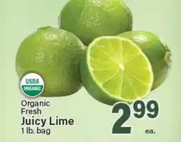 Angelo Caputo's Fresh Market Organic Fresh Juicy Lime offer
