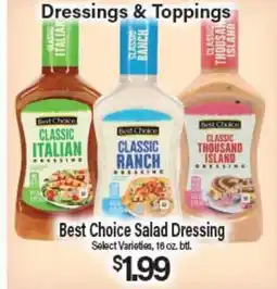 Angelo Caputo's Fresh Market Best Choice Salad Dressing offer