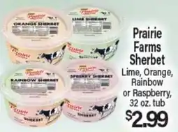 Angelo Caputo's Fresh Market Prairie Farms Sherbet offer