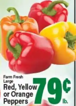 Angelo Caputo's Fresh Market Farm Fresh Large Red, Yellow or Orange Peppers offer