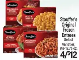 Angelo Caputo's Fresh Market Stouffer's Original Frozen Entrees offer