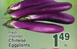 Angelo Caputo's Fresh Market Fresh Imported Chinese Eggplants offer