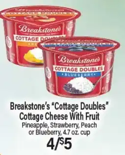 Angelo Caputo's Fresh Market Breakstone's Cottage Doubles Cottage Cheese With Fruit offer