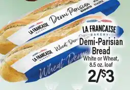 Angelo Caputo's Fresh Market LA FRANCAISE Demi-Parisian Bread offer