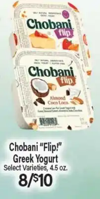 Angelo Caputo's Fresh Market Chobani Flip Greek Yogurt offer