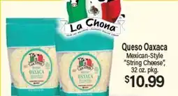 Angelo Caputo's Fresh Market Queso Oaxaca Mexican-Style String Cheese offer