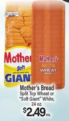 Angelo Caputo's Fresh Market Mother's Bread Split Top Wheat or Soft Giant White offer
