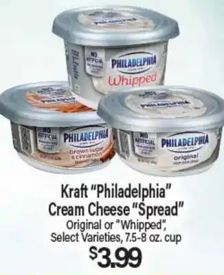 Angelo Caputo's Fresh Market Kraft Philadelphia Cream Cheese Spread offer