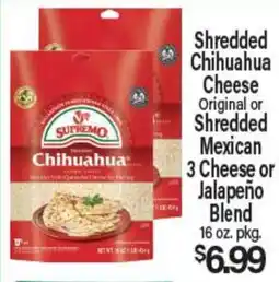 Angelo Caputo's Fresh Market Shredded Chihuahua Cheese offer